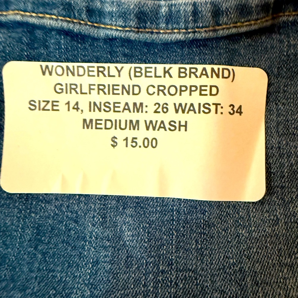WONDERLY BRAND SIZE 14